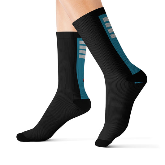 Cycling Socks with Sublimation Design