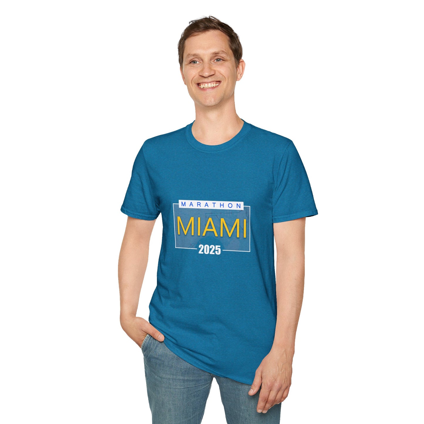 Miami Marathon 2025 Unisex T-Shirt - Memory Design